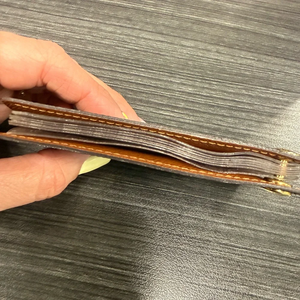 Authentic Louis Vuitton Vintage pocket organizer/card case in pristine condition - Picture 5 of 9